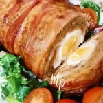Receta de rulo de carne relleno en freidora de aire o Air fryer