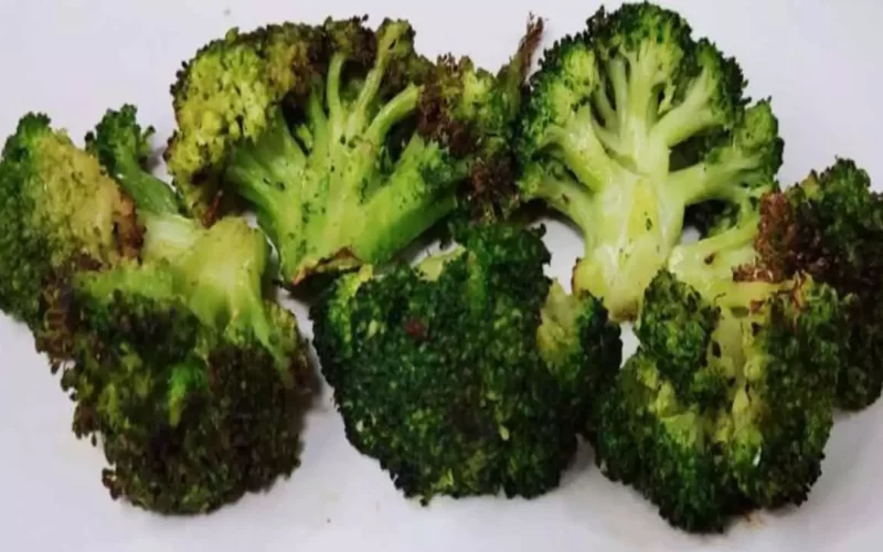 Receta de brócoli crujiente en freidora de aire o air fryer